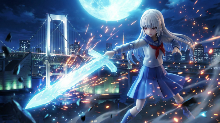 创彩少女庭园 药师寺久远 篝火真里亚服装 梦幻风格