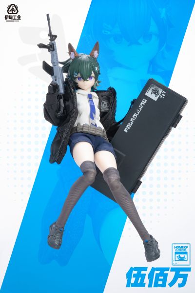 黑铁体止符系列币衣可动手办盲盒