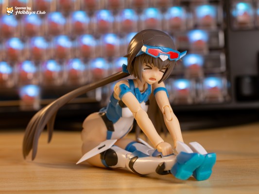 机甲少女 短剑 泳装 蓝色冲击配色