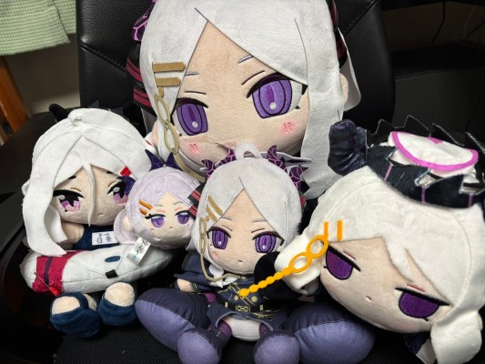 蔚蓝档案 Chocopuni 大号40cm毛绒玩偶 千夏／阳奈