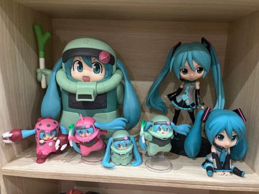 高达联名初音未来 周年庆项目 珍藏人偶合集