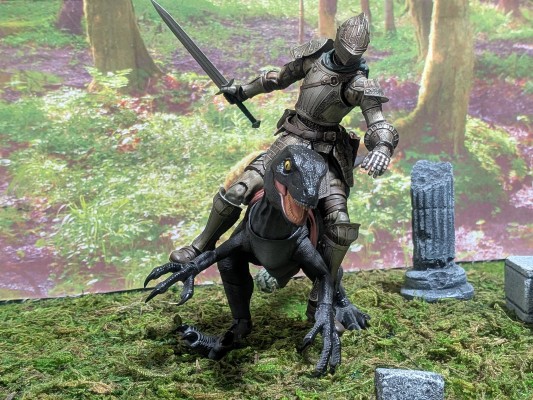 figma ex:ride. 小型恐龙（灰色）／（棕色）