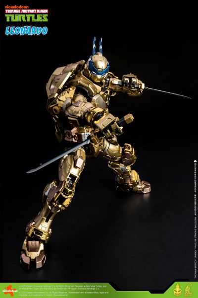 MechaHeat系列 合金机甲 机甲忍者龟 莱昂纳多 金耀版
