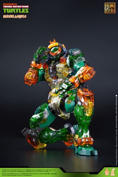 MechaHeat系列 合金机甲 机甲忍者龟 米开朗基罗 彩透版