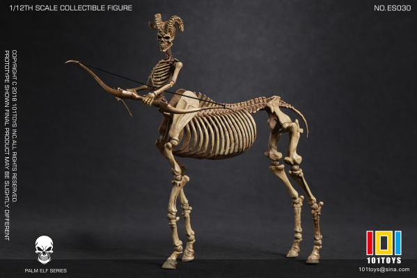 掌上精灵系列 骷髅骨架可动半人马