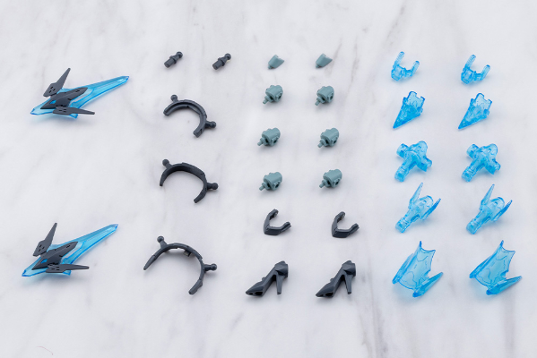 M.S.G. 机械配件34 自主搭配头饰+自主搭配高跟鞋 灰色