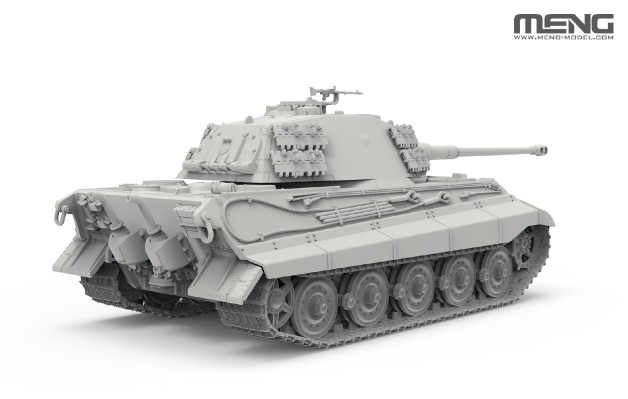 72-010 德国 重型坦克 Sd.Kfz.182 “虎王”（保时捷炮塔型）