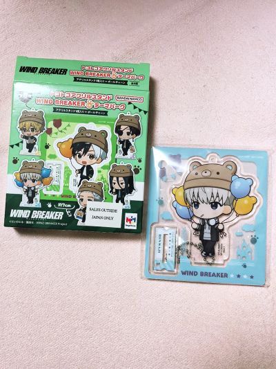 碎步快走亚克力立牌 防风铃 主题公园