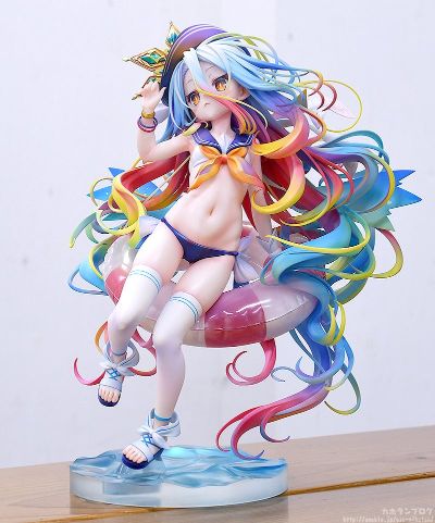 游戏人生 白 水手服风泳装