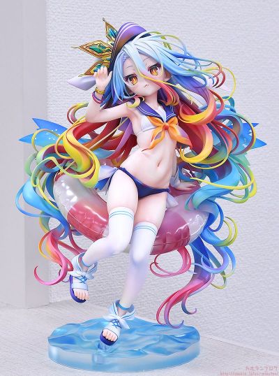 游戏人生 白 水手服风泳装