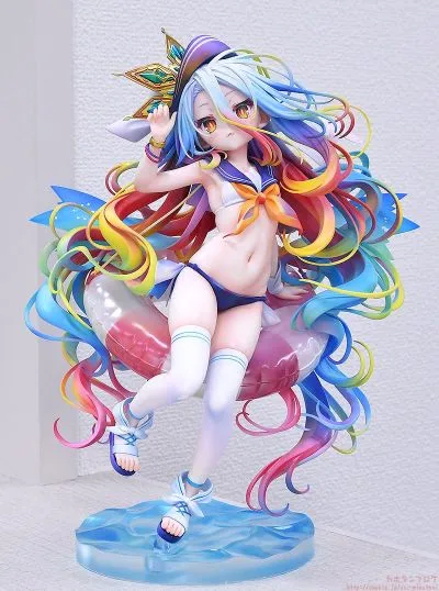 游戏人生 白 水手服风泳装