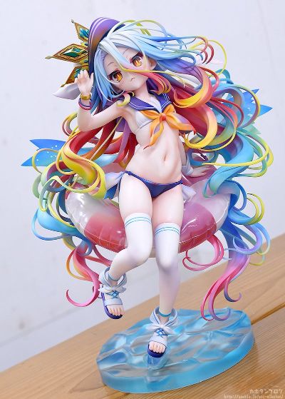 游戏人生 白 水手服风泳装