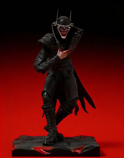 1/12成品可动人偶《黑暗之夜：金属》狂笑之蝠