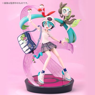 宝可梦 x 初音未来  初音未来(超能力) 与 美洛耶塔