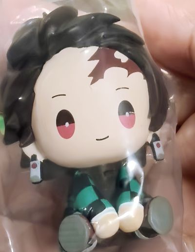 鬼灭之刃 坐姿发条公仔 第1弹