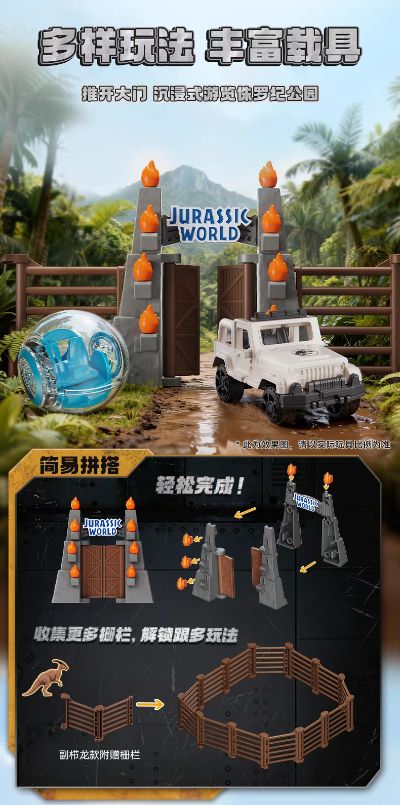 侏罗纪世界惊喜版第2弹 重返侏罗纪世界