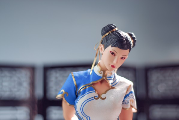 ストリートファイター 春丽 ポリストーン スタチュー
