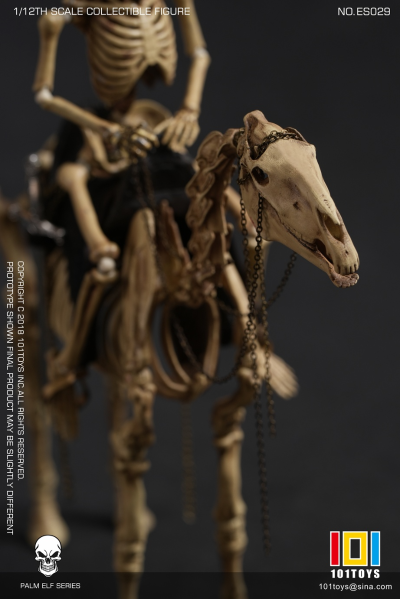 掌上精灵系列 骷髅骨架可动马