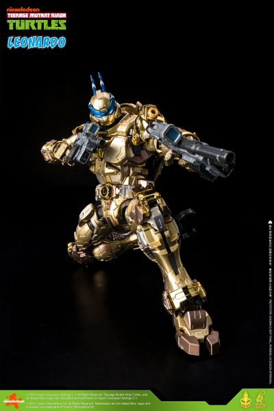 MechaHeat系列 合金机甲 机甲忍者龟 莱昂纳多 金耀版