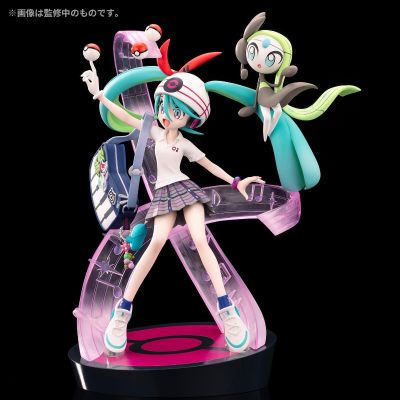 宝可梦 x 初音未来  初音未来(超能力) 与 美洛耶塔