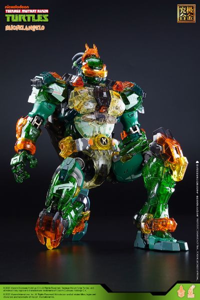 MechaHeat系列 合金机甲 机甲忍者龟 米开朗基罗 彩透版