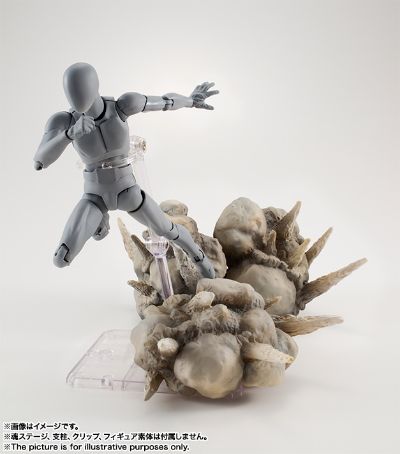 万代魂特效系列 灰色爆炸特效件