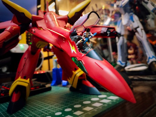 DX超合金 VF-19改 断钢剑 热气巴萨拉专机