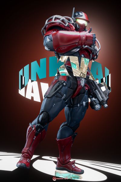 虫系列 盎克瓦尔人UNKVAL 突击1型 粉碎者Smasher