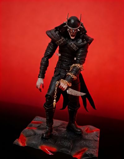 1/12成品可动人偶《黑暗之夜：金属》狂笑之蝠