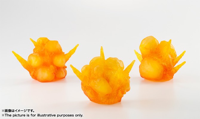 万代魂特效系列 红色爆炸特效件