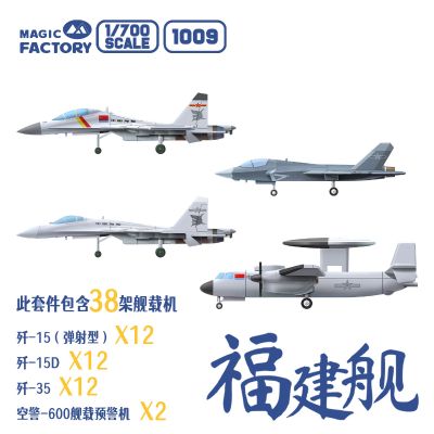 No.1009 中国 003型航空母舰 CV-18 福建舰 炫色版
