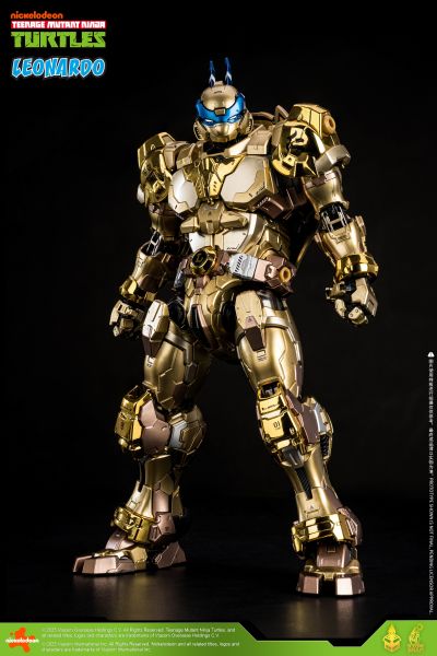 MechaHeat系列 合金机甲 机甲忍者龟 莱昂纳多 金耀版