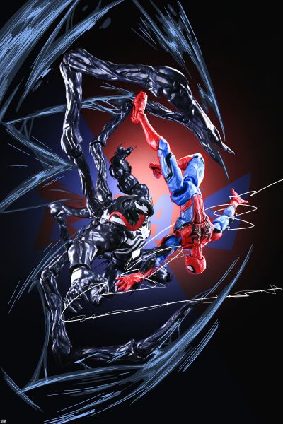 布鲁可 漫威争锋超越版-毒液