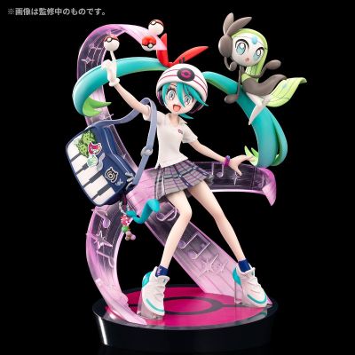 宝可梦 x 初音未来  初音未来(超能力) 与 美洛耶塔