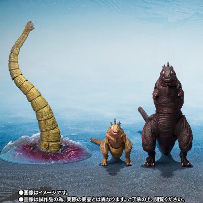 S.H.MonsterArts 哥斯拉（2016）第2形态＆第3形态＆巨大不明生物套装