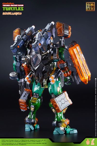 MechaHeat系列 合金机甲 机甲忍者龟 米开朗基罗 彩透版