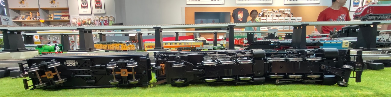 1/87 HO比例 美国铁路管理局2-6-6-2蒸汽机车