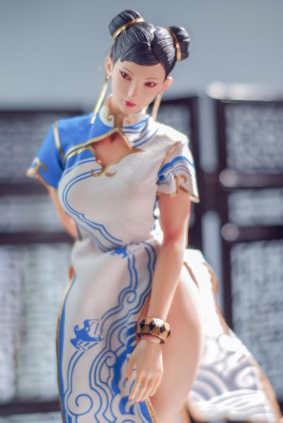 ストリートファイター 春丽 ポリストーン スタチュー