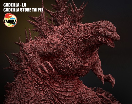 哥斯拉（2023）雕像 （台北哥斯拉商店展示品）