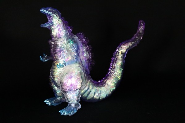 中等尺寸系列 哥斯拉EX 哥斯拉（2016）放射热线 限定 极光反射版【哥斯拉基地限定配色】