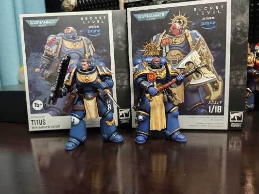 战锤40000 极限战士 泰图斯 佩戴胜利桂冠