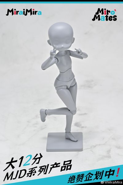 miromates 口袋伙伴系列 1/12 MJD可动人偶 女性素体