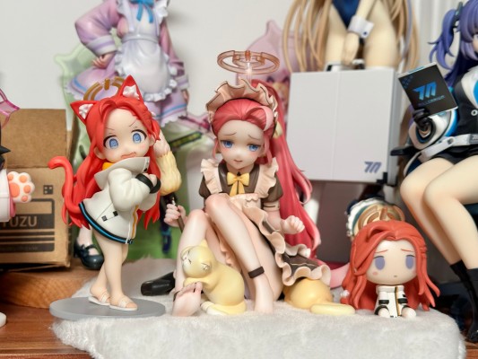 蔚蓝档案 花冈柚子-SD猫咪ver