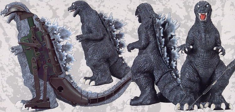 真实动作哥斯拉 大怪兽总攻击版