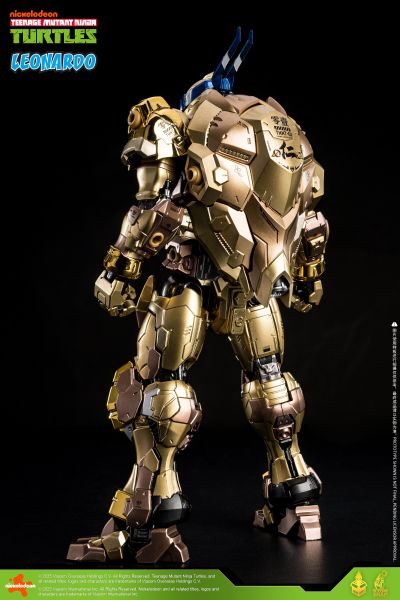 MechaHeat系列 合金机甲 机甲忍者龟 莱昂纳多 金耀版