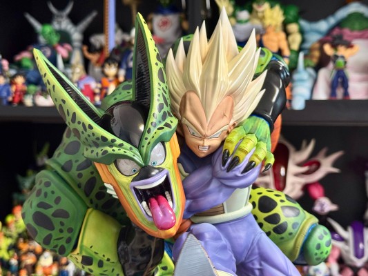 一番赏 龙珠 龙珠历史Ⅱ C奖 贝吉塔VS沙鲁 追忆往昔