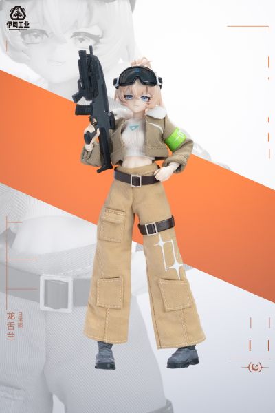 黑铁体止符系列币衣可动手办盲盒