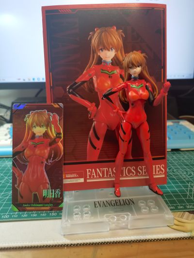 布鲁可积木人-奇迹版-新世纪福音战士 式波·明日香·兰格雷 战斗服