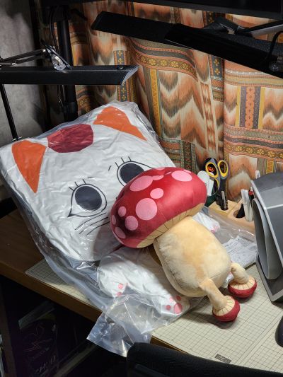 迷宫饭 毛绒玩偶 步行菇