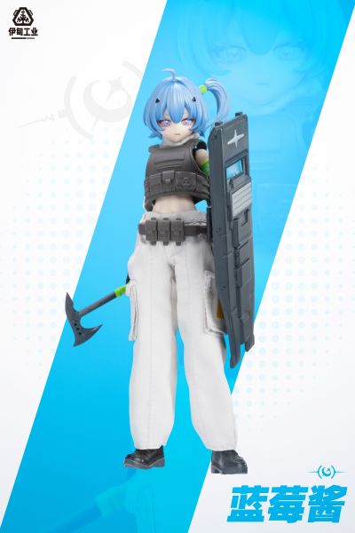 黑铁体止符系列币衣可动手办盲盒